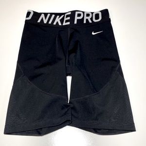 Nike Pro Dri-Fit Spandex Shorts with Mesh Detail